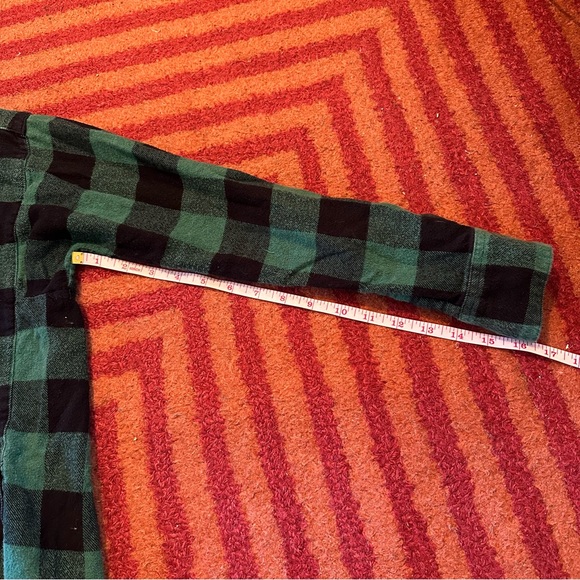 💚 MADEWELL Sunday Flannel *with Pockets!* in Green Buffalo Plaid, Size S… - Picture 10 of 11